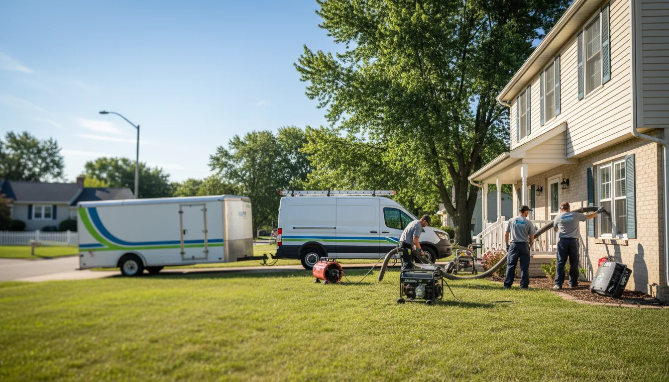 Flooded Basement Restoration And Cleanup With Repair in Alpha, IL near me